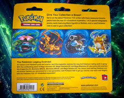 Pokemon 2016 XY Evolutions 3 Pack Blister Black Kyurem Sealed Case Fresh - Image 2