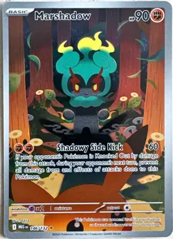 Marshadow - 146/132 - Illustration Rare - Mega Evolution - Pokemon Card - NM/M - Image 1