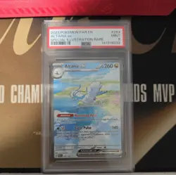 Altaria EX 253/182 Special Illustration Rare Par En-paradox Rift Pokemon PSA 9 - Image 1