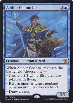 Aether Channeler Dominaria United Regular - Image 1