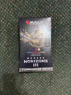 MTG Creative Energy Commander Deck Modern Horizons 3 III New English Magic - Image 1
