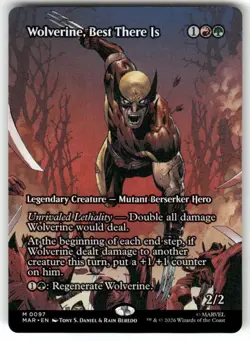 Wolverine, Best There Is (Borderless) 97 Marvel Universe Eternal-Legal Magic: - Image 1