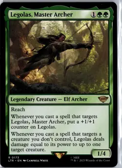 Legolas, Master Archer The Lord of the Rings: Tales of Middle-earth MTG LP - Image 1