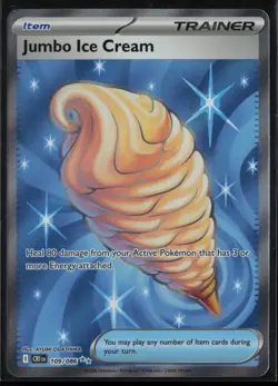 Jumbo Ice Cream 109/086 Pokemon Chaos Rising Ultra Rare Near Mint - Image 1