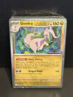 Goodra 077 Black Star Promo Battle Deck SEALED - Chaos Rising - Pokemon TCG - Image 1