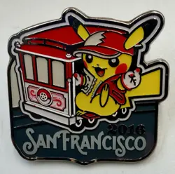 Pokemon Pikachu 2016 San Francisco World Championship Collector's Pin - Image 2