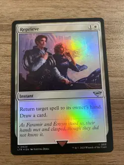 MTG Reprieve (LTR) Universes Beyond: Lord Of The Rings Foil Uncommon 0026 - Image 1