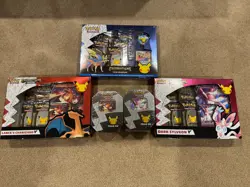 Pokemon TCG Celebrations HUGE LOT - Lance’s Charizard, Dark Sylveon, Zacian LvX - Image 1