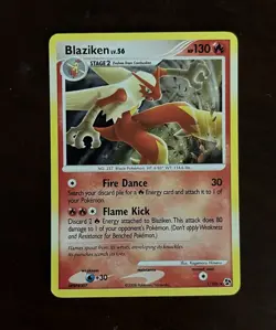 Pokemon Blaziken 1/106 Great Encounters Holo Rare 130 HP Stage 2 Eng 2008 - Image 1