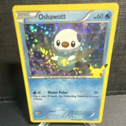 The Pokemon Company Oshawott McDonald's 25th Anniversary Holo Promo 021/025 - Image 1