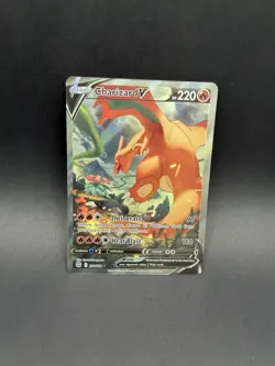 Charizard V Alt Art 154/172 Brilliant Stars Pokemon NM Ultra Rare Full Art Holo - Image 1