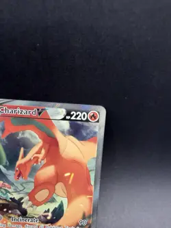 Charizard V Alt Art 154/172 Brilliant Stars Pokemon NM Ultra Rare Full Art Holo - Image 4