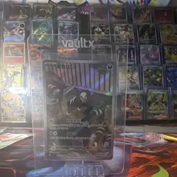 Pokemon TCG Houndour 50HP 114/129 SV4a Shiny Treasure ex AR Holo Full Art CN - Image 1