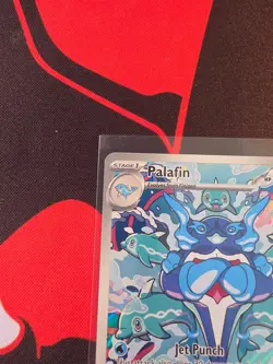 Palafin Illustration Rare #200/197 Obsidian Flames Pokemon TCG - Image 2