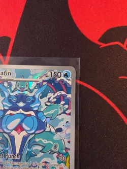 Palafin Illustration Rare #200/197 Obsidian Flames Pokemon TCG - Image 3