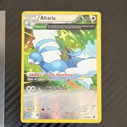 Pokemon Altaria Roaring Skies 74/108 Reverse Holo Rare Stage 1 90 HP ENG 2015 - Image 1