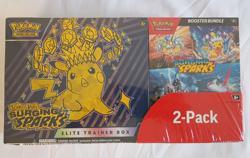 Pokemon TCG: Surging Sparks Costco 2-Pack Bundle (ETB and Booster Bundle) - Image 1