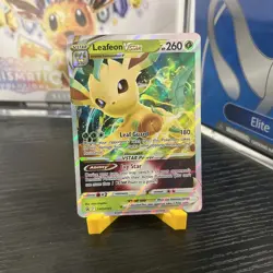 Pokemon TCG Leafeon Vstar Sword & Shield Swsh195 Holo Promo - Image 1