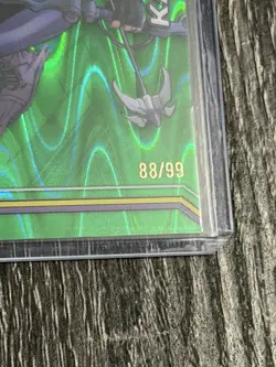 2026 Topps Chrome Marvel Kate Bishop #063 Green RayWave Refractor /99 Near Mint - Image 3
