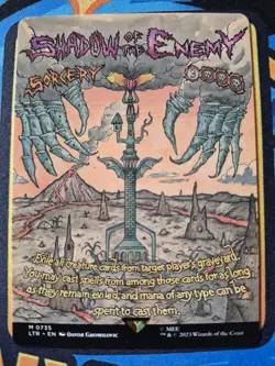 Shadow of the Enemy Poster Non-Foil | Lord of the Rings - MTG - Image 1
