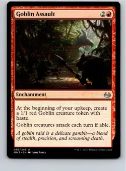 Magic the Gathering Goblin Assault Modern Masters 2017 MTG Free Shipping! - Image 1