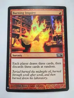Burning Inquiry Core Set 2010 (M10) • Regular MTG - Image 1
