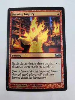 Burning Inquiry Core Set 2010 (M10) • Regular MTG - Image 2