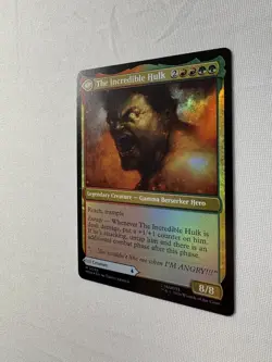 Bruce Banner/The Incredible Hulk Mythic MTG Marvel Super Heroes 0049 NM Foil - Image 4