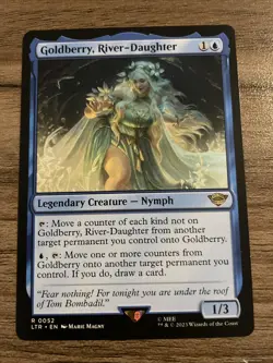 C5270 MAGIC MTG LORD OF THE RINGS GOLDBERRY, RIVER-DAUGHTER #0052 NM RARE - Image 1