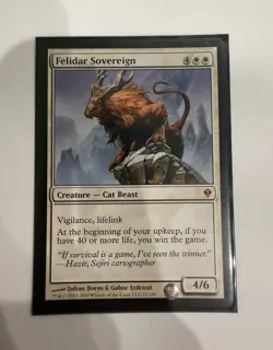 Wizards of the Coast Felidar Sovereign Zendikar Mythic EN 12/249 MTG Regular - Image 1