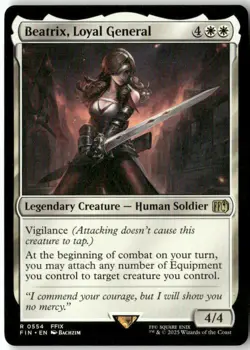 Beatrix, Loyal General R FINAL FANTASY 554 NM - Image 1