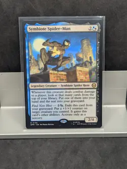 Symbiote Spider-Man X1 NM Marvel's Spider Man MTG - Image 1