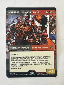 Carnage, Crimson Chaos (Borderless) Marvel's Spider-Man Regular - Image 1