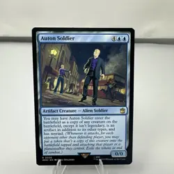 MTG 1x Auton Soldier # 36 Universes Beyond Doctor Who Magic the Gathering x1 NM - Image 1