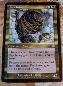 MTG Psychatog - Odyssey LP/EX - Image 1