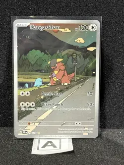POKEMON: DESTINED RIVALS - KANGASKHAN ILLUSTRATION RARE 204/182 ⭐(a) - Image 1