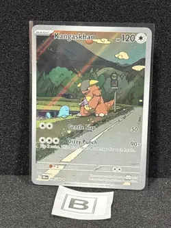 POKEMON: DESTINED RIVALS - KANGASKHAN ILLUSTRATION RARE 204/182 ⭐(b) - Image 1