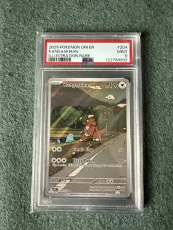 PSA 9 Kangaskhan 204/182 Destined Rivals Pokemon TCG Illustration Rare - Image 1
