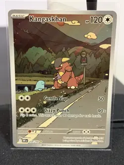 Kangaskhan - 204/182 - Illustration Rare - Destined Rivals 2025 Pokemon - NM - Image 1
