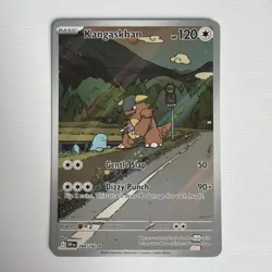 Kangaskhan 204/182 Pokemon TCG S&V Destined Rivals Illustration Rare English - Image 1