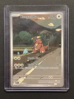 Kangaskhan 204/182 Illustration Rare Pokemon SV Destined Rivals Near Mint - Image 1