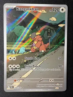 Pokemon TCG Kangaskhan 204/182 Illustration Rare – Destined Rivals – Near Mint - Image 1