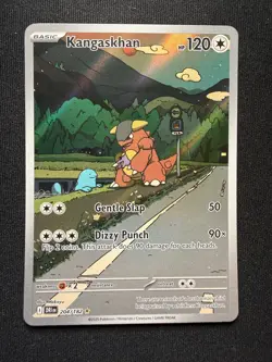 Pokemon TCG Kangaskhan 204/182 Illustration Rare – Destined Rivals – Near Mint - Image 2