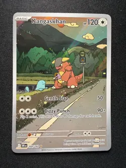 Pokemon TCG Kangaskhan 204/182 Illustration Rare – Destined Rivals – Near Mint - Image 2