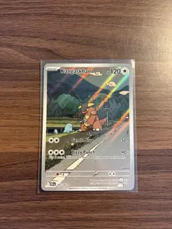 Pokemon TCG Kangaskhan Illustration Rare Destined Rivals 204/182 NM - Image 1