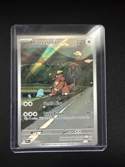 Pokemon TCG Kangaskhan 204/182 Destined Rivals Illustration Rare Card - Image 1