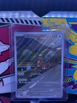Pokemon TCG Kangaskhan 204/182 - Destined Rivals Illustration Rare NM - Image 1