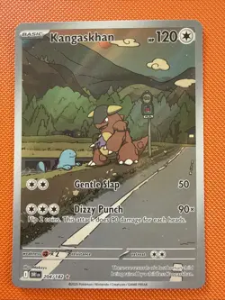Pokemon TCG Kangaskhan Illustration Rare Destined Rivals 204/182 - NM+ - Image 1