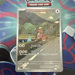 Pokemon TCG Kangaskhan 204/182 Illustration Rare – Destined Rivals – Near Mint - Image 1