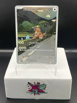 Pokemon TCG Kangaskhan Destined Rivals 204/182 Illustration Rare Nm - Image 1
